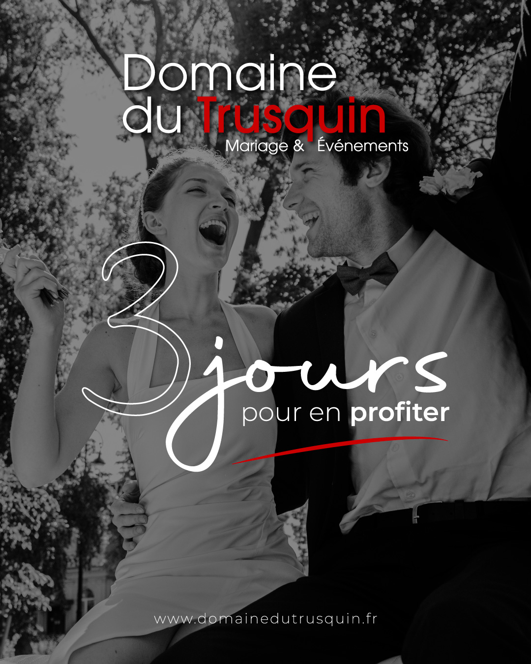 Un mariage sur trois jours en Drôme : une célébration en grand au Domaine du Trusquin