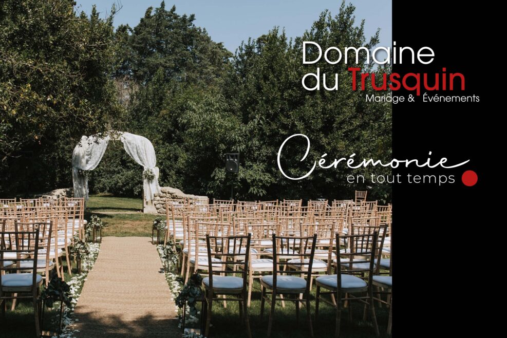 Se dire “oui” en Provence : un domaine avec espace pour cérémonie laïque