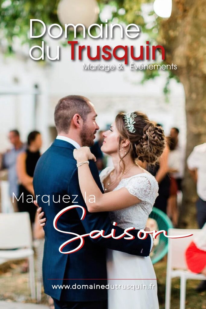 saison-mariage-animation-originale-domaine-trusquin-jeunes-maries-pierrelatte
