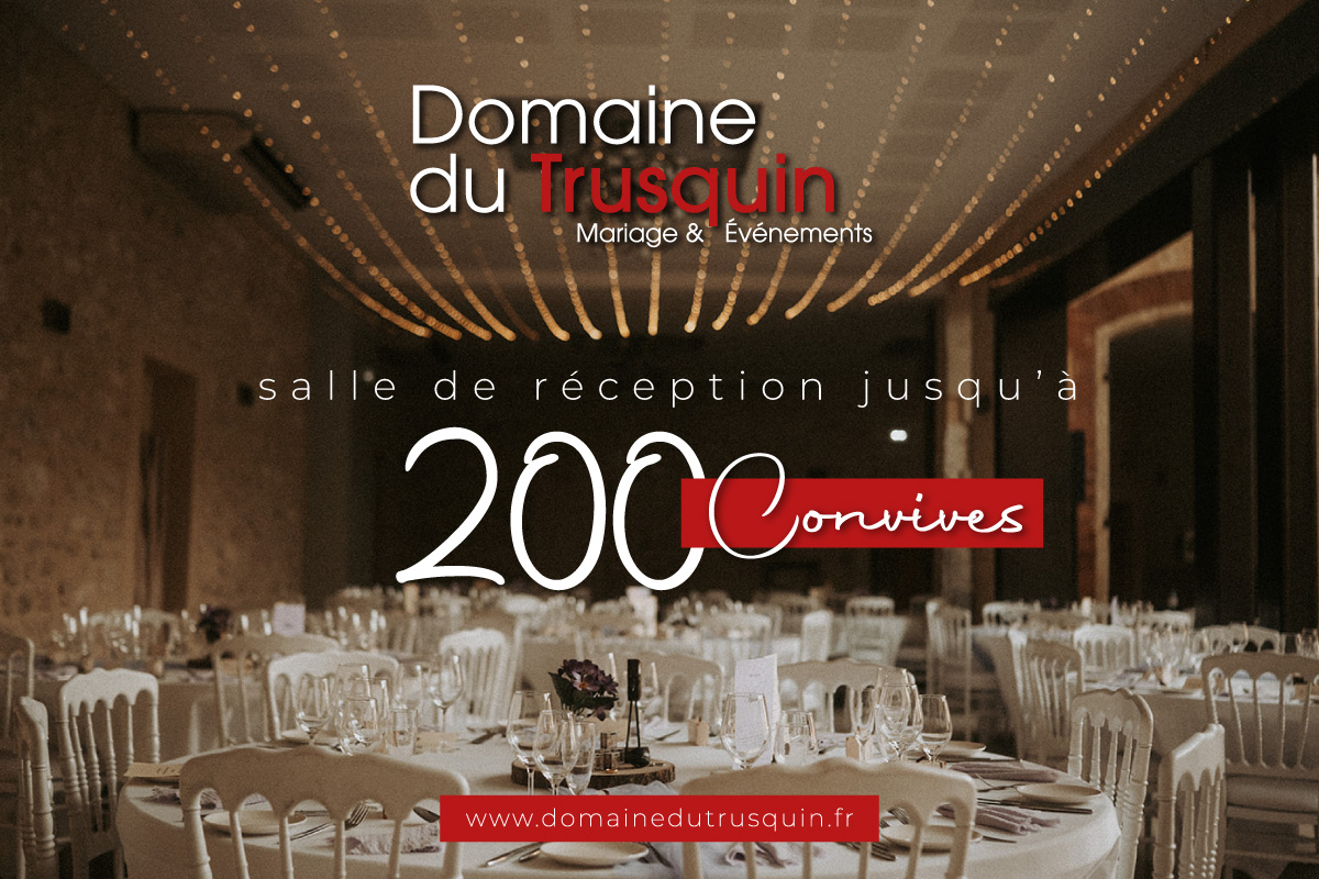 Salle de réception 200 personnes